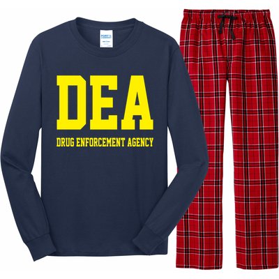 DEA Drug Enforcement Agency Long Sleeve Pajama Set