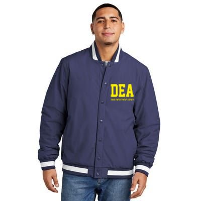 DEA Drug Enforcement Agency Insulated Varsity Jacket