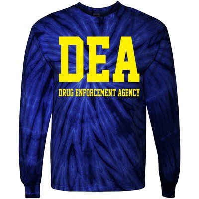 DEA Drug Enforcement Agency Tie-Dye Long Sleeve Shirt