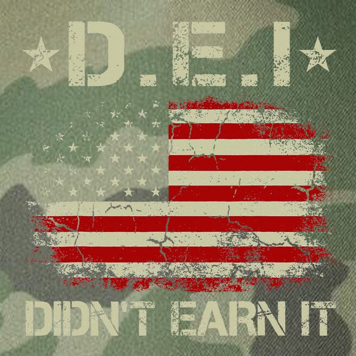 Dei DidnT Earn It Funny Humor Legacy Tie Dye Trucker Hat