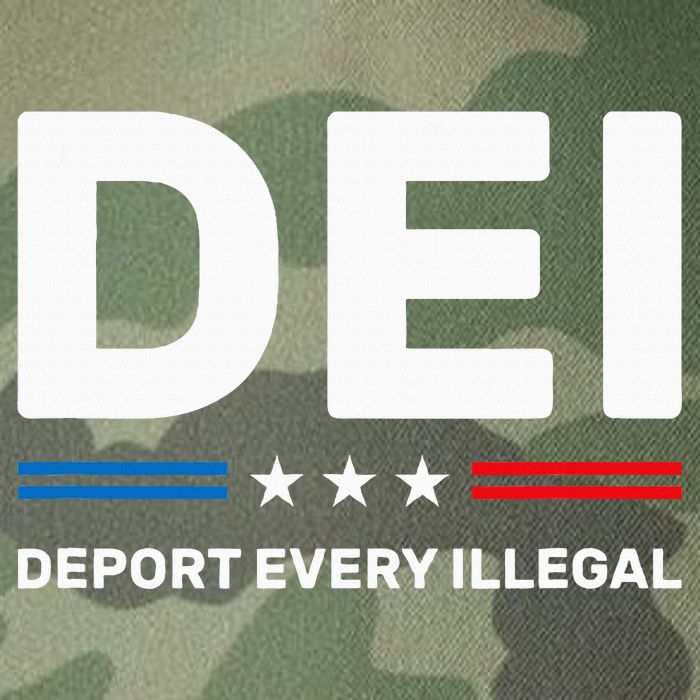 Dei Deport Every Illegal Legacy Tie Dye Trucker Hat