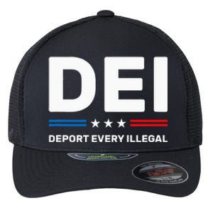 Dei Deport Every Illegal Flexfit Unipanel Trucker Cap