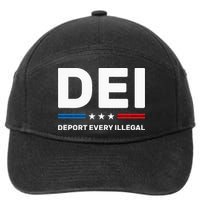 Dei Deport Every Illegal 7-Panel Snapback Hat