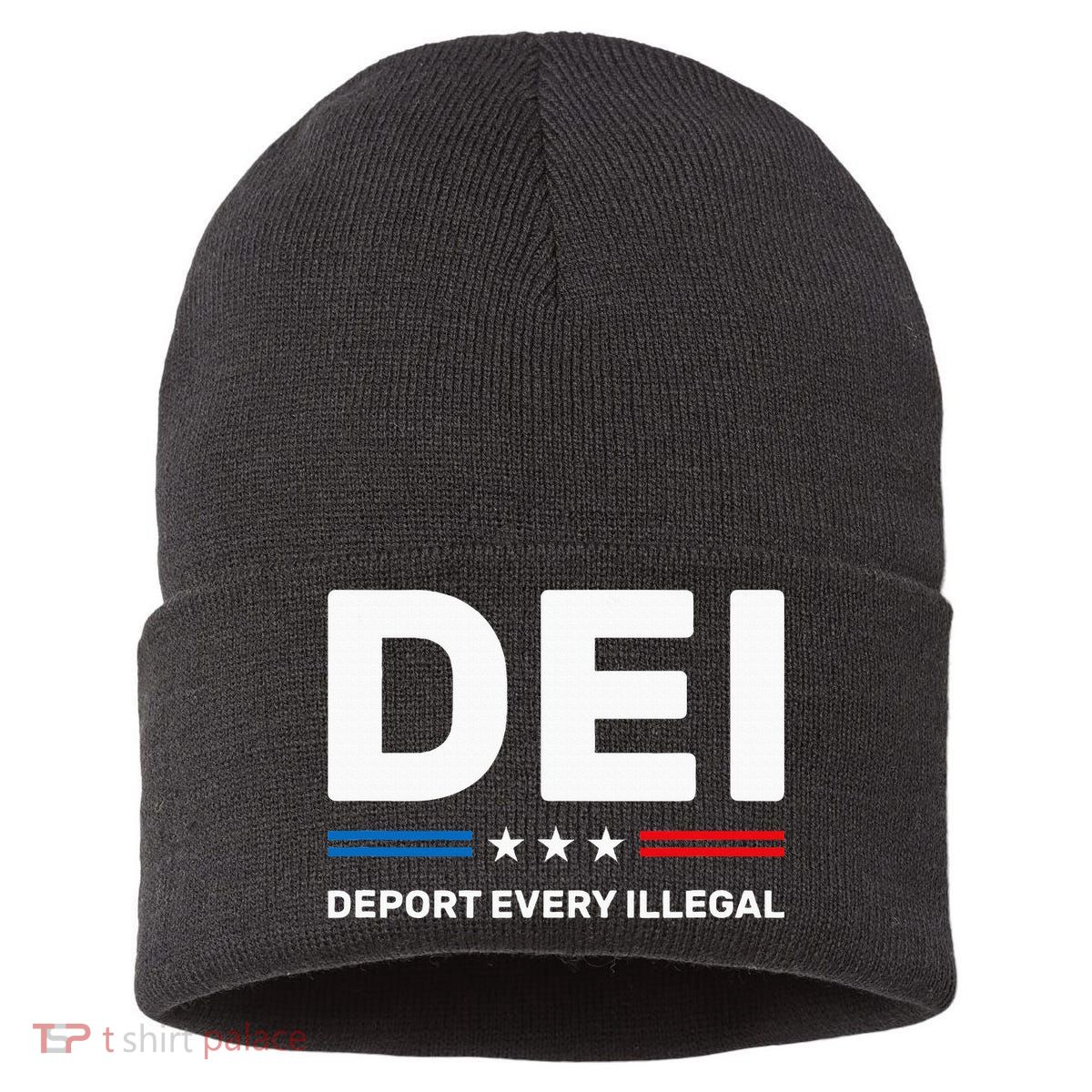 Dei Deport Every Illegal Sustainable Knit Beanie