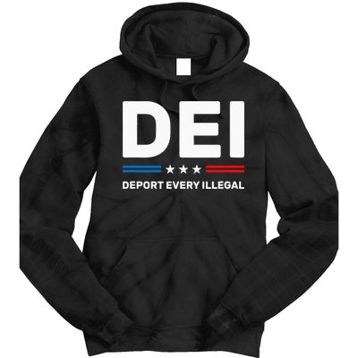 Dei Deport Every Illegal Tie Dye Hoodie