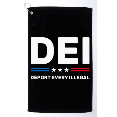 Dei Deport Every Illegal Golf Towel