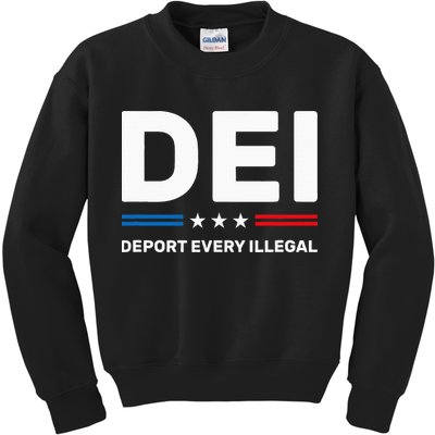 Dei Deport Every Illegal Kids Sweatshirt