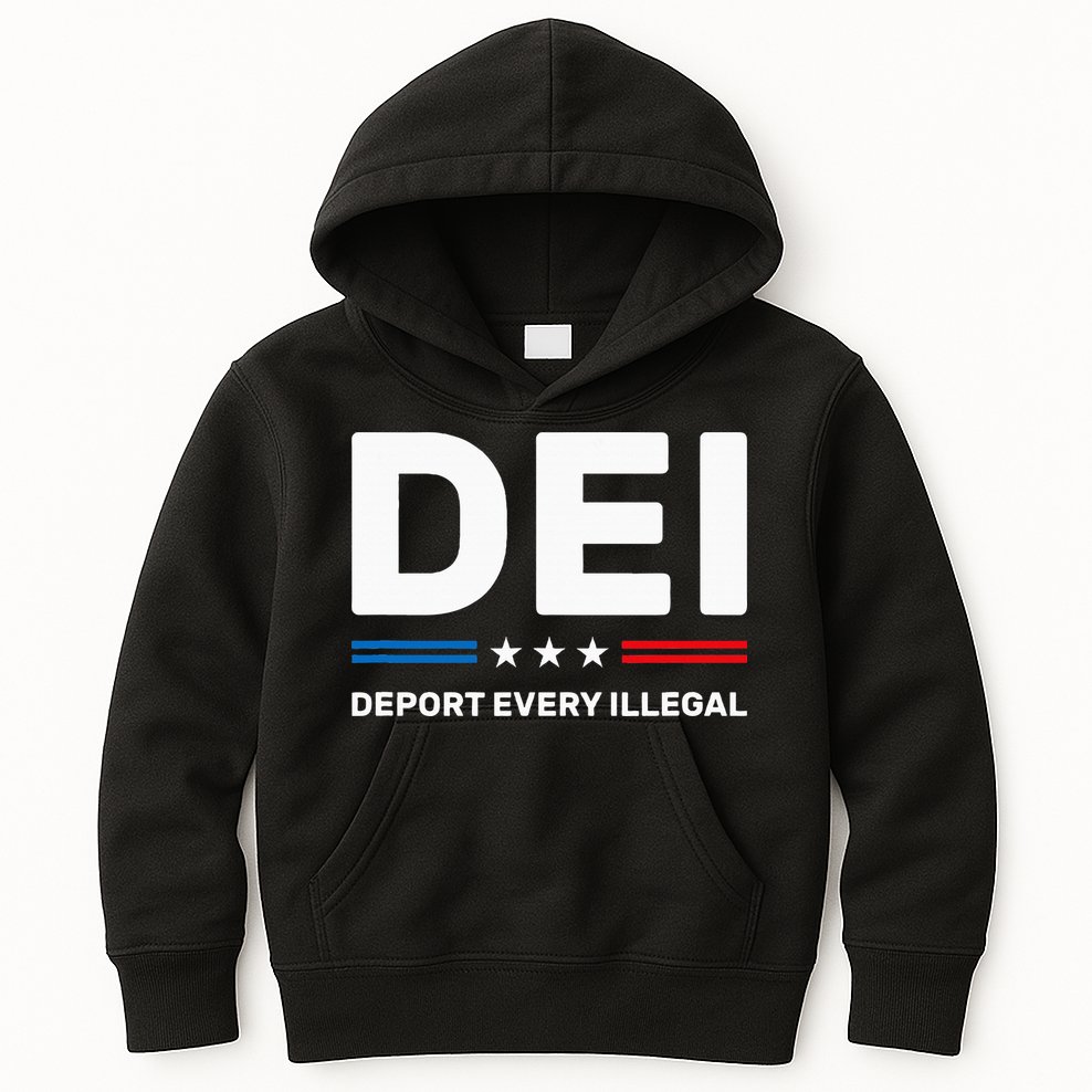 Dei Deport Every Illegal Kids Hoodie