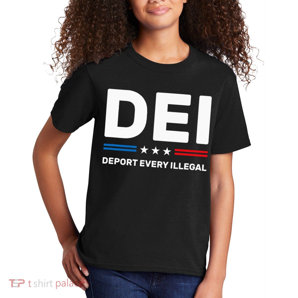 Dei Deport Every Illegal Kids T-Shirt