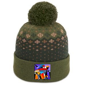 Derpism The Baniff Cuffed Pom Beanie