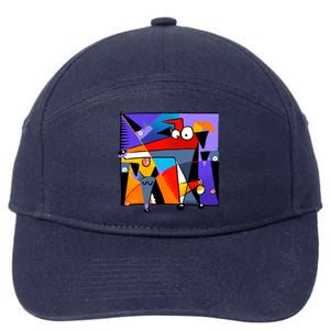 Derpism 7-Panel Snapback Hat