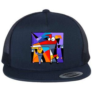 Derpism Flat Bill Trucker Hat