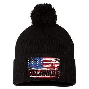 Delaware Pom Pom 12in Knit Beanie