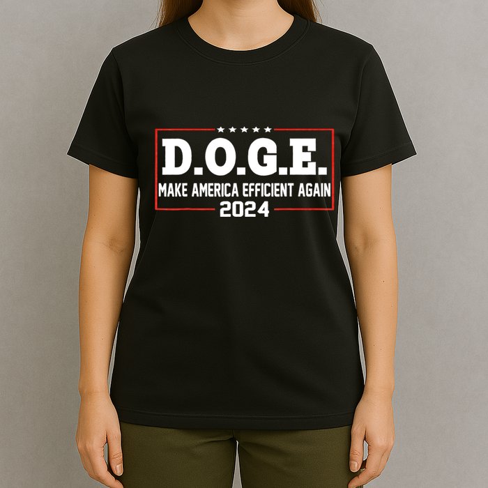 D.O.G.E Doge Efficiency Make America Efficient Again T-Shirt