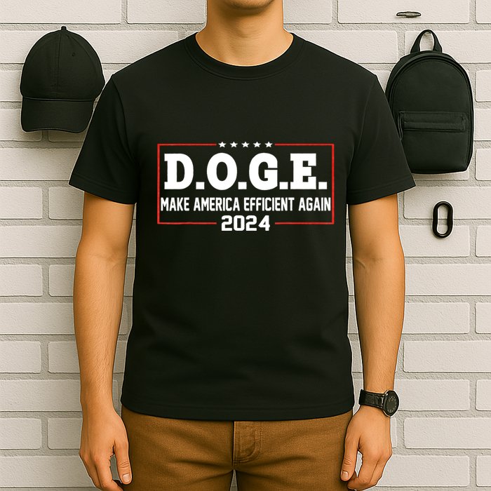D.O.G.E Doge Efficiency Make America Efficient Again T-Shirt