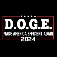 D.O.G.E Doge Efficiency Make America Efficient Again 16 in Basic Backpack