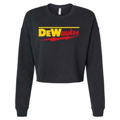 Dewaukee Cropped Pullover Crew