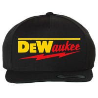 Dewaukee Wool Snapback Cap