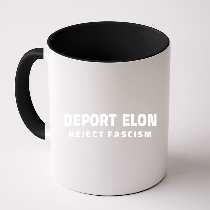 Deport Deporte Elon Reject Fascism  Coffee Mug