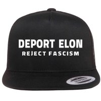 Deport Deporte Elon Reject Fascism  Flatbill Hat