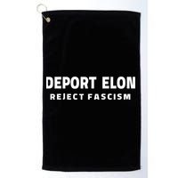 Deport Deporte Elon Reject Fascism  Golf Towel