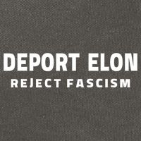 Deport Deporte Elon Reject Fascism  Cotton Canvas Backpack