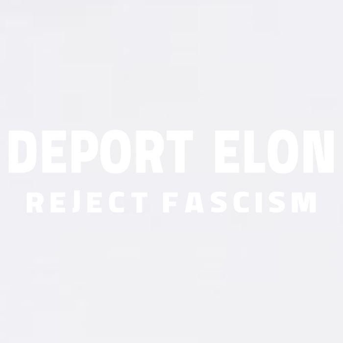 Deport Deporte Elon Reject Fascism  Garment-Dyed Sweatshirt