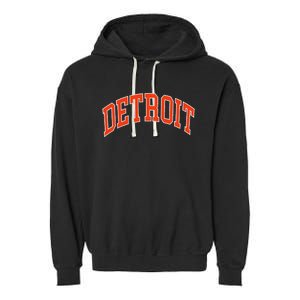 Detroit Garment-Dyed Fleece Hoodie