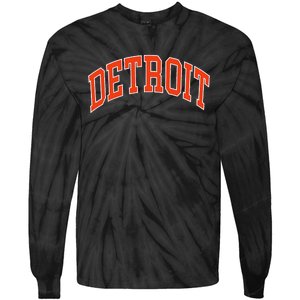 Detroit Tie-Dye Long Sleeve Shirt