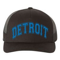 Detroit Yupoong Adult 5-Panel Trucker Hat