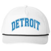 Detroit Snapback Five-Panel Rope Hat