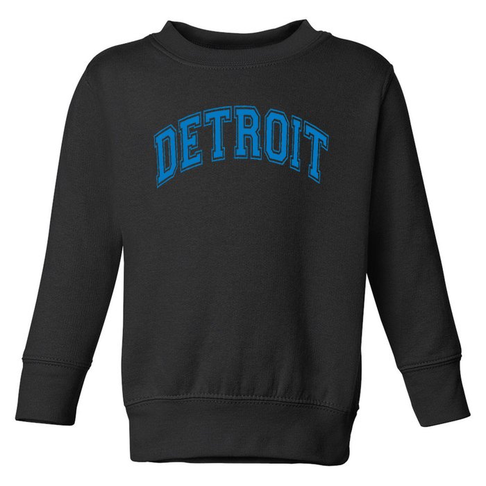 Detroit Toddler Sweatshirt