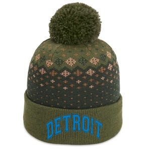 Detroit The Baniff Cuffed Pom Beanie