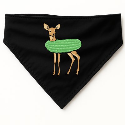 Dill Doe Funny Adult Humor Dill Pickle Deer Redneck Dill Doe USA-Made Doggie Bandana