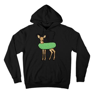 Dill Doe Funny Adult Humor Dill Pickle Deer Redneck Dill Doe Hoodie