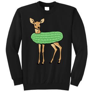 Dill Doe Funny Adult Humor Dill Pickle Deer Redneck Dill Doe Sweatshirt