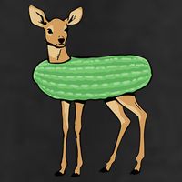 Dill Doe Funny Adult Humor Dill Pickle Deer Redneck Dill Doe Adult Drive Performance Visor