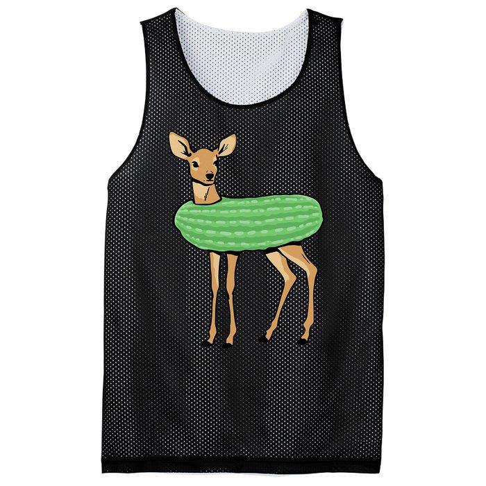 Dill Doe Funny Adult Humor Dill Pickle Deer Redneck Dill Doe Mesh Reversible Basketball Jersey Tank