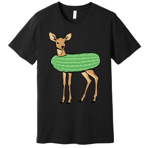 Dill Doe Funny Adult Humor Dill Pickle Deer Redneck Dill Doe Premium T-Shirt