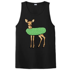 Dill Doe Funny Adult Humor Dill Pickle Deer Redneck Dill Doe PosiCharge Competitor Tank