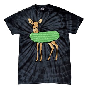 Dill Doe Funny Adult Humor Dill Pickle Deer Redneck Dill Doe Tie-Dye T-Shirt