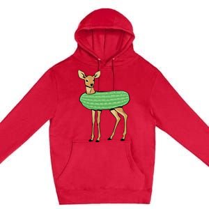 Dill Doe Funny Adult Humor Dill Pickle Deer Redneck Dill Doe Premium Pullover Hoodie