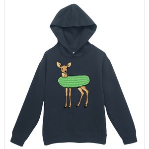 Dill Doe Funny Adult Humor Dill Pickle Deer Redneck Dill Doe Urban Pullover Hoodie