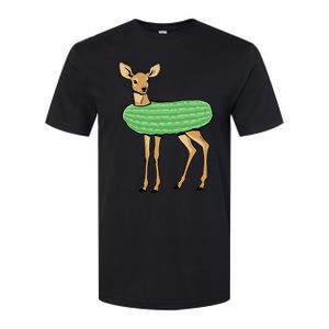 Dill Doe Funny Adult Humor Dill Pickle Deer Redneck Dill Doe Softstyle CVC T-Shirt