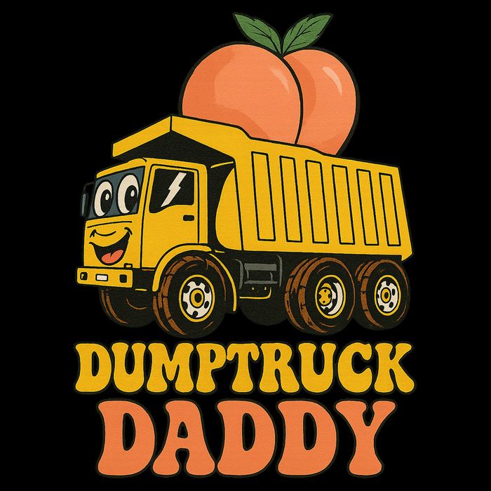 Dumptruck Daddy Funny Dad Fathers Day Bucket Hat