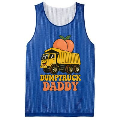 Dumptruck Daddy Funny Dad Fathers Day Mesh Reversible Basketball Jersey Tank