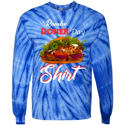 Doner Day Fan Top Fashion Kebab Tourism Cool Gift Tie-Dye Long Sleeve Shirt