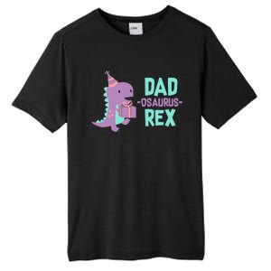 Dad Dinosaur Family Matching Birthday Girl Party Daughter Tall Fusion ChromaSoft Performance T-Shirt