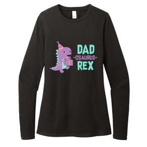 Dad Dinosaur Family Matching Birthday Girl Party Daughter Womens CVC Long Sleeve Shirt