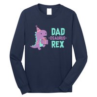 Dad Dinosaur Family Matching Birthday Girl Party Daughter Long Sleeve Shirt